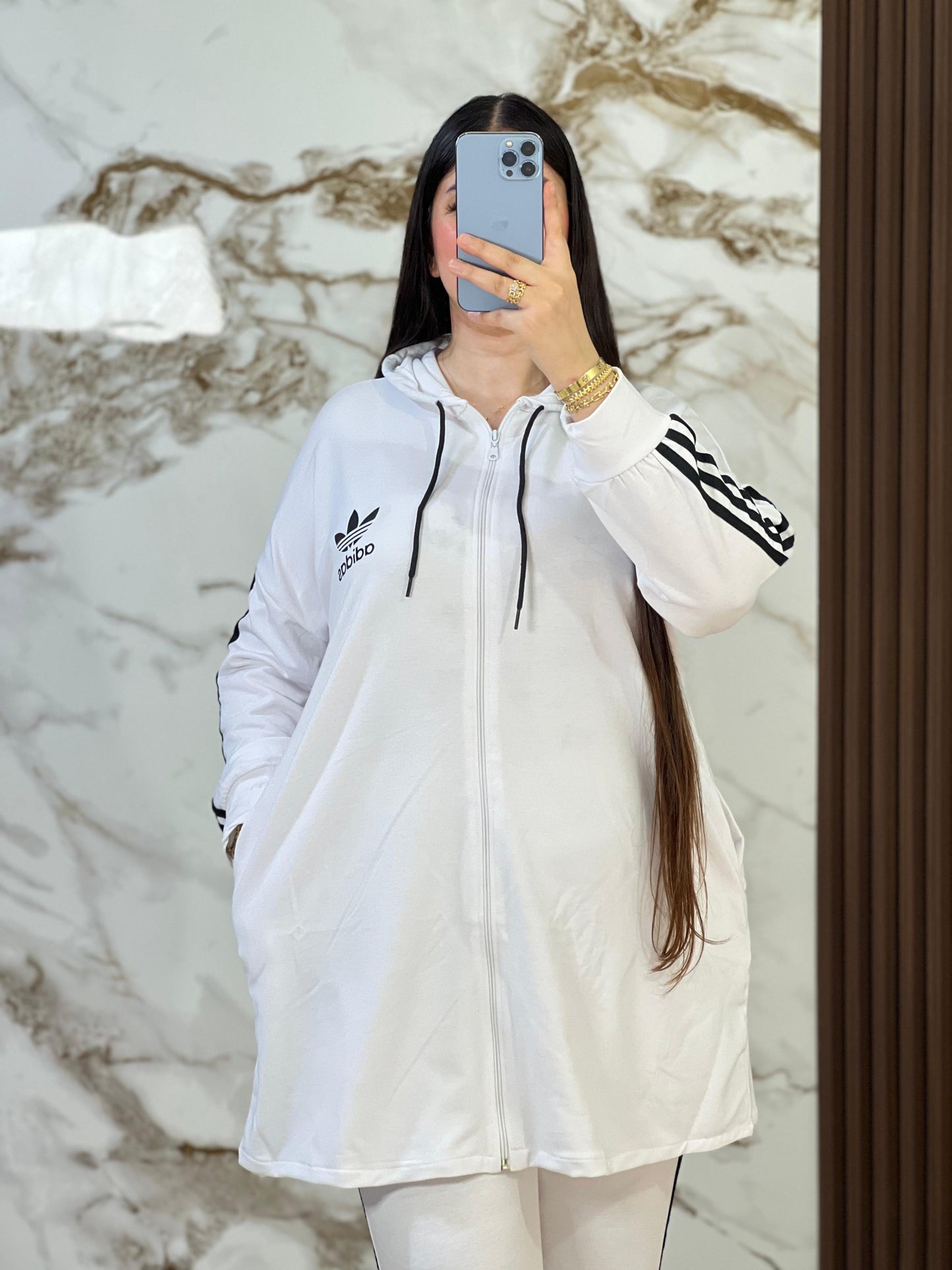 Kitma Adidas – Sourvêt 2 Pièces Grande Taille